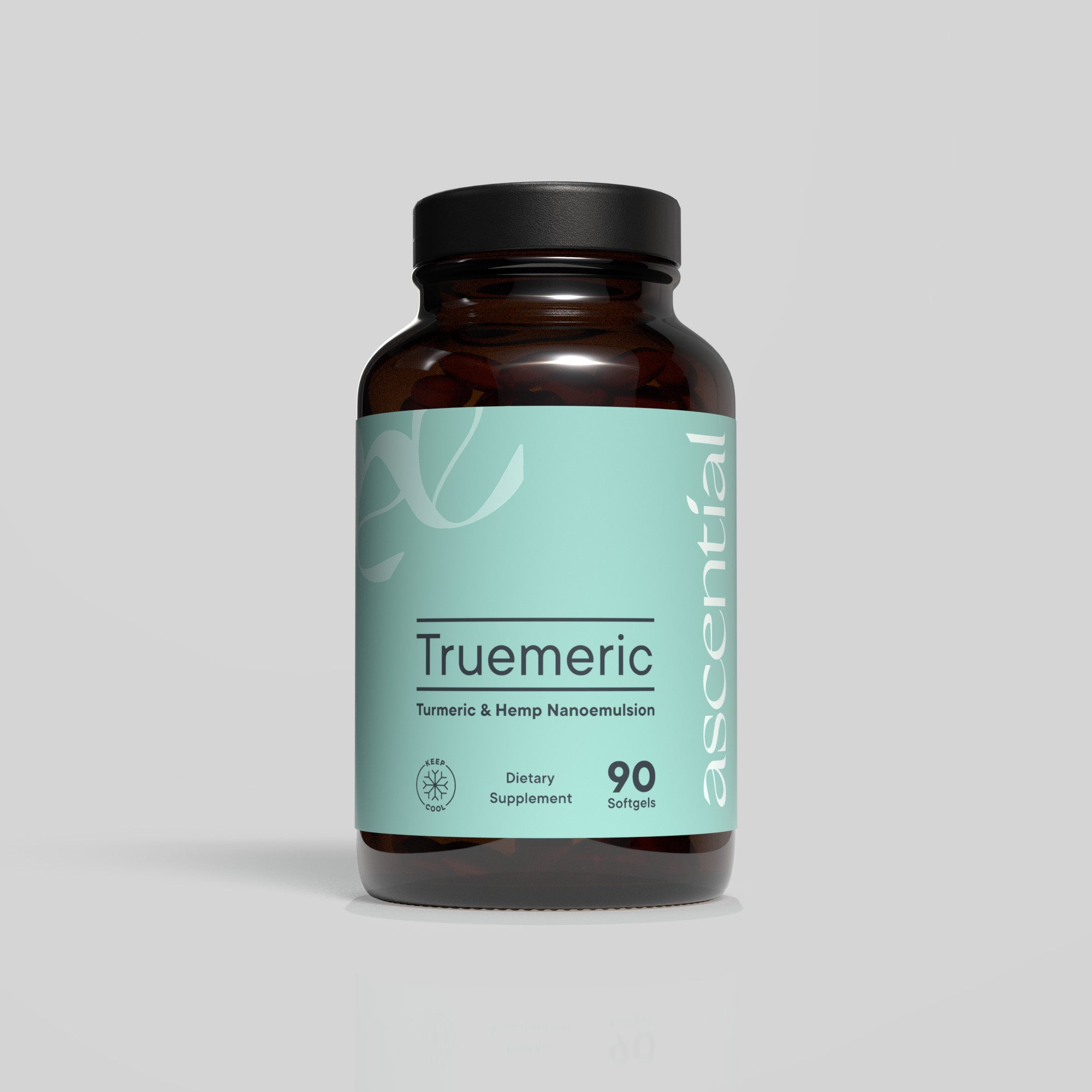 Truemeric: Curcumin & Hemp Nanoemulsion Softgels